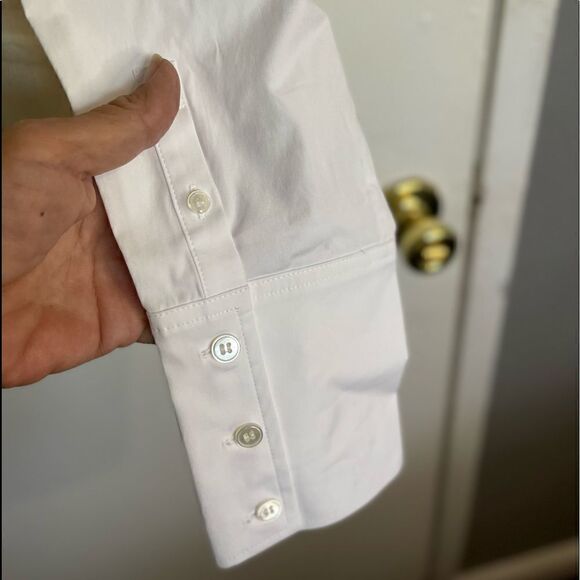 Veronica Beard Juni Merino Wool Sweater in Ivory Color .Size L - Picture 9 of 13